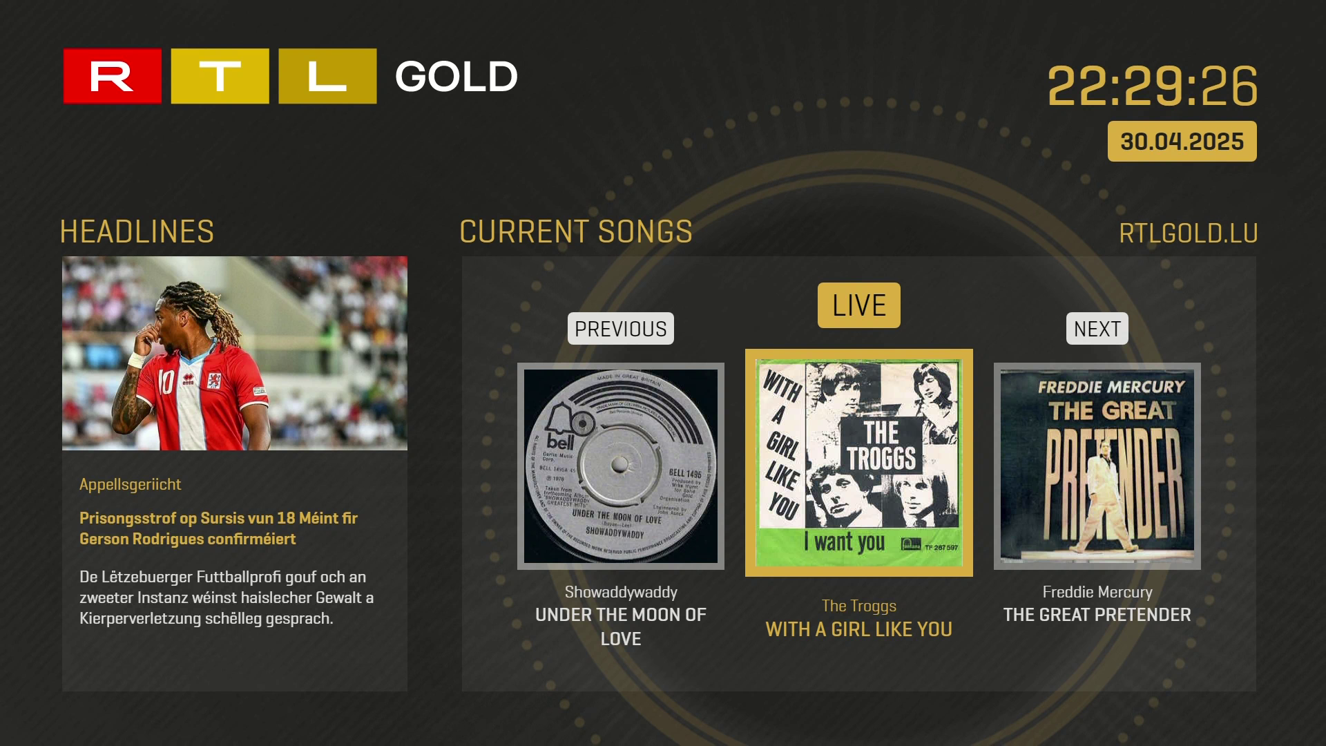 Watch RTL Gold