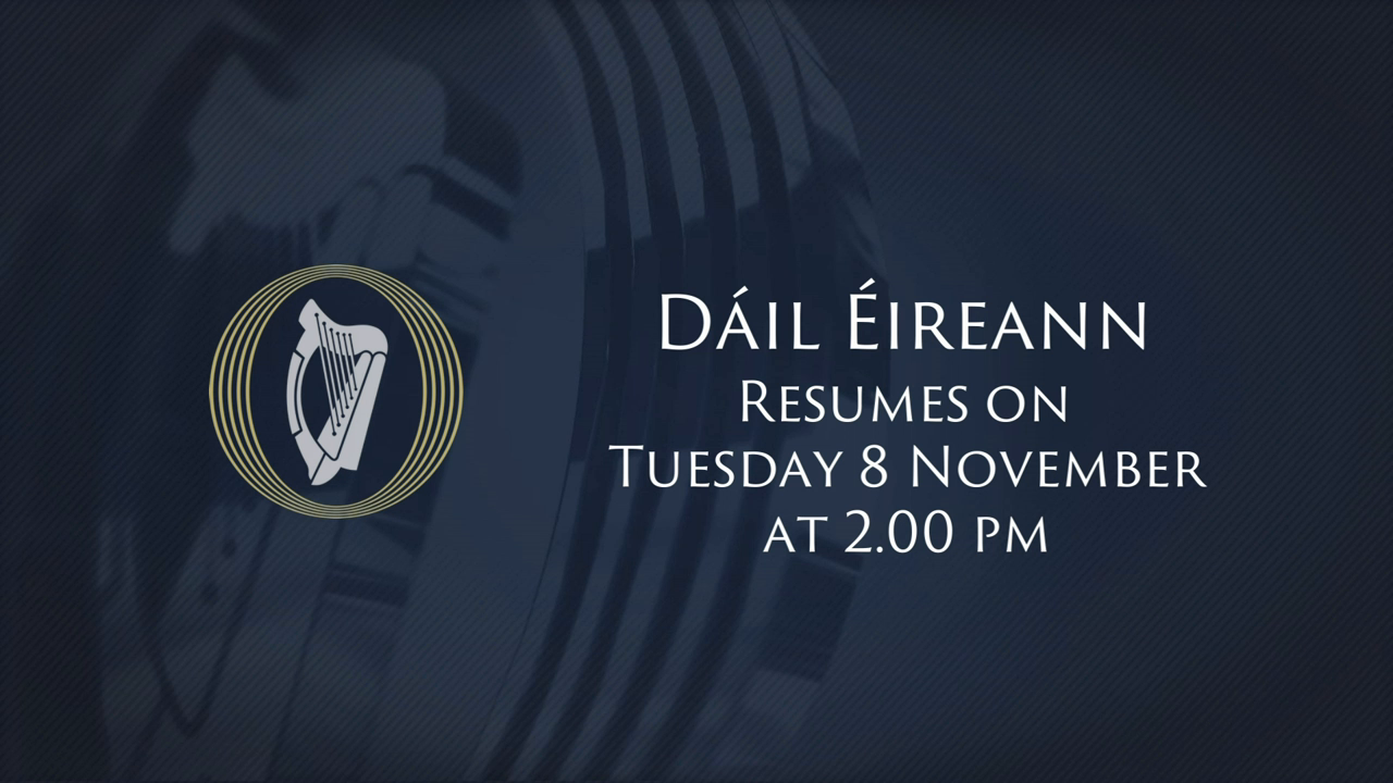 Watch Oireachtas TV Dáil Éireann