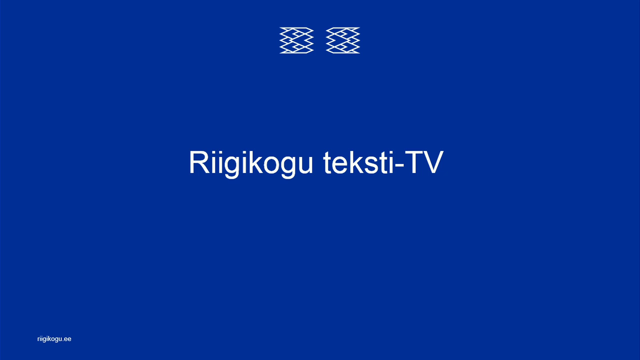 Watch Riigikogu
