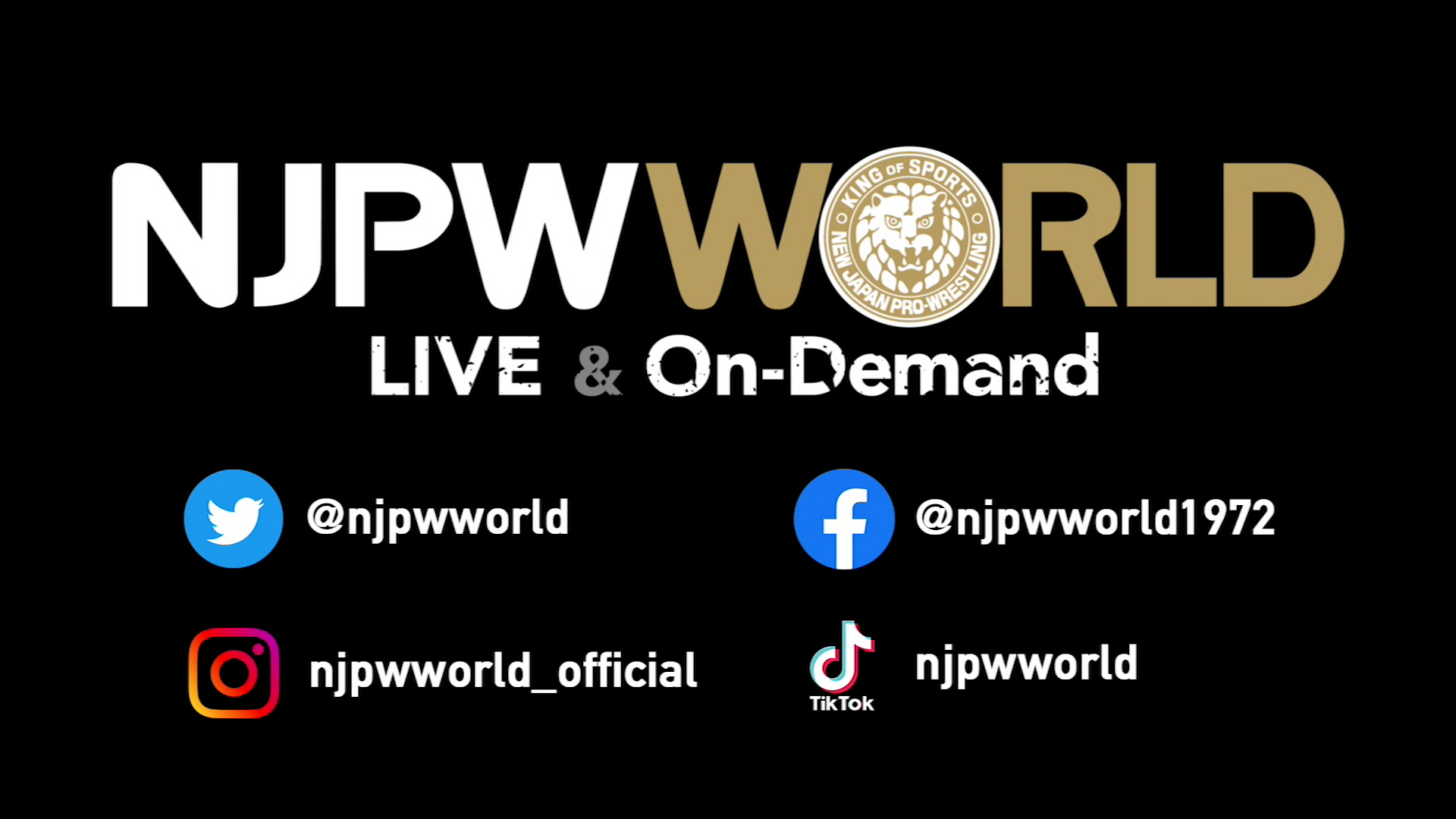 Watch New Japan Pro Wrestling World